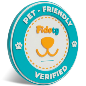Badge Fidoty Verified Pet-Friendly